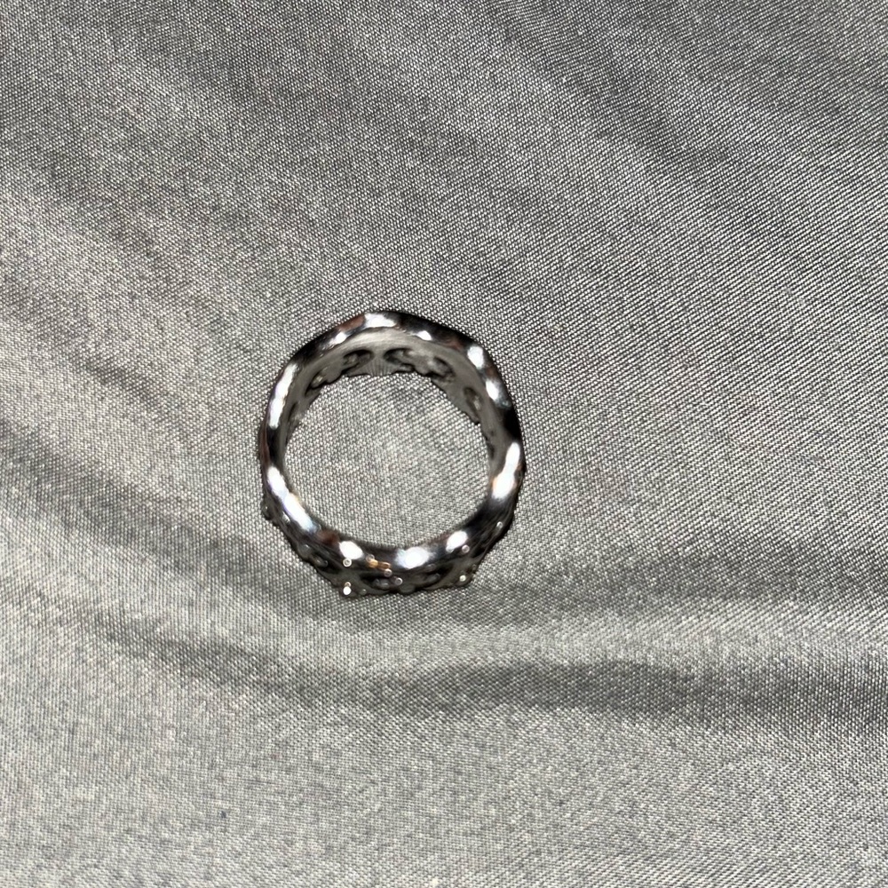 Silver Crown Ring - Picture 3 of 5
